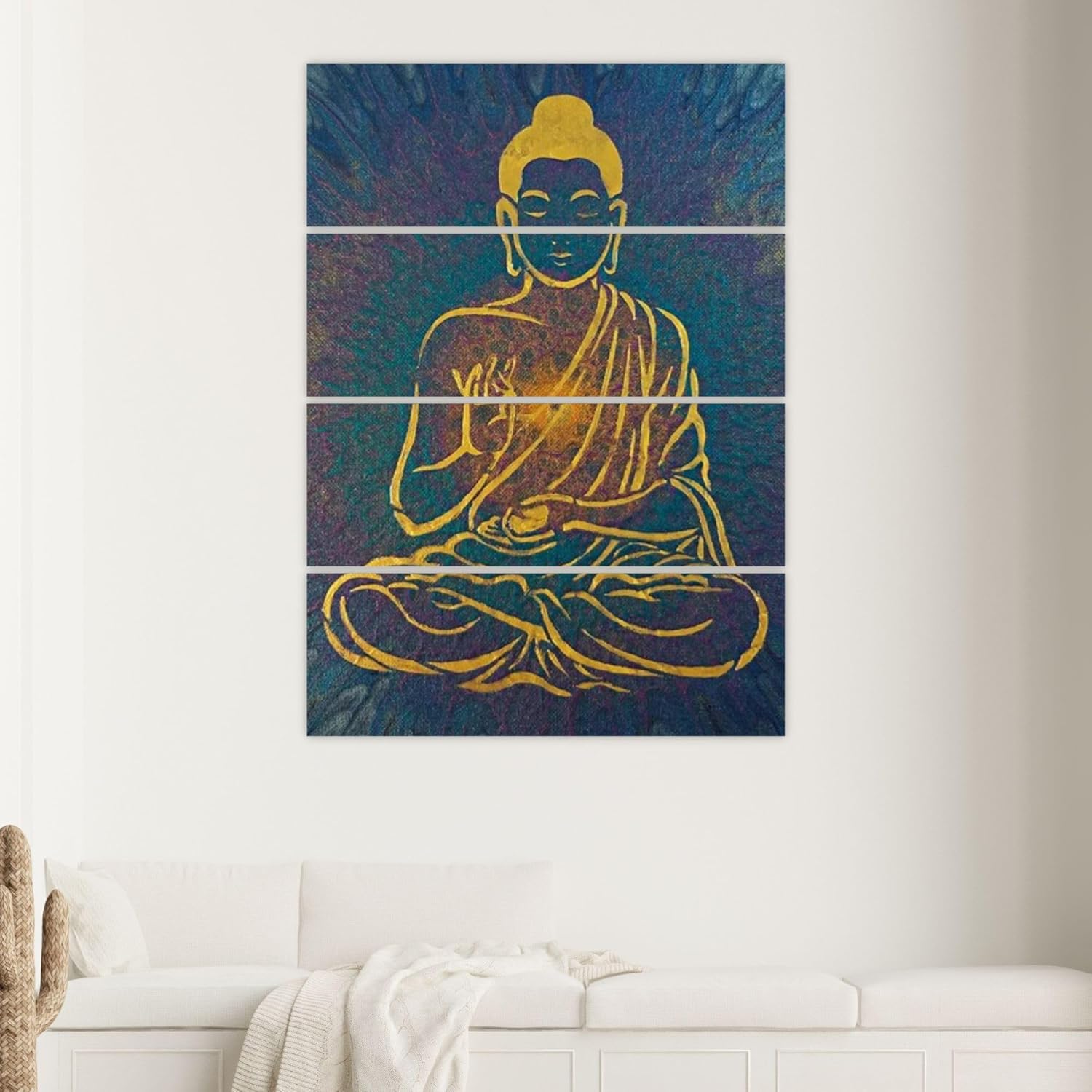inep-b0cghq1bwq-side-angle-of-the-4-panel-buddha-mendous-framed-wall-art-hanging-in-a-modern-living-room.jpg